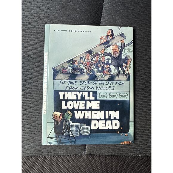 THEY'LL LOVE ME WHEN I'M DEAD FYC DVD 2019 Awards Promo Screener Orson RARE - Picture 1 of 4